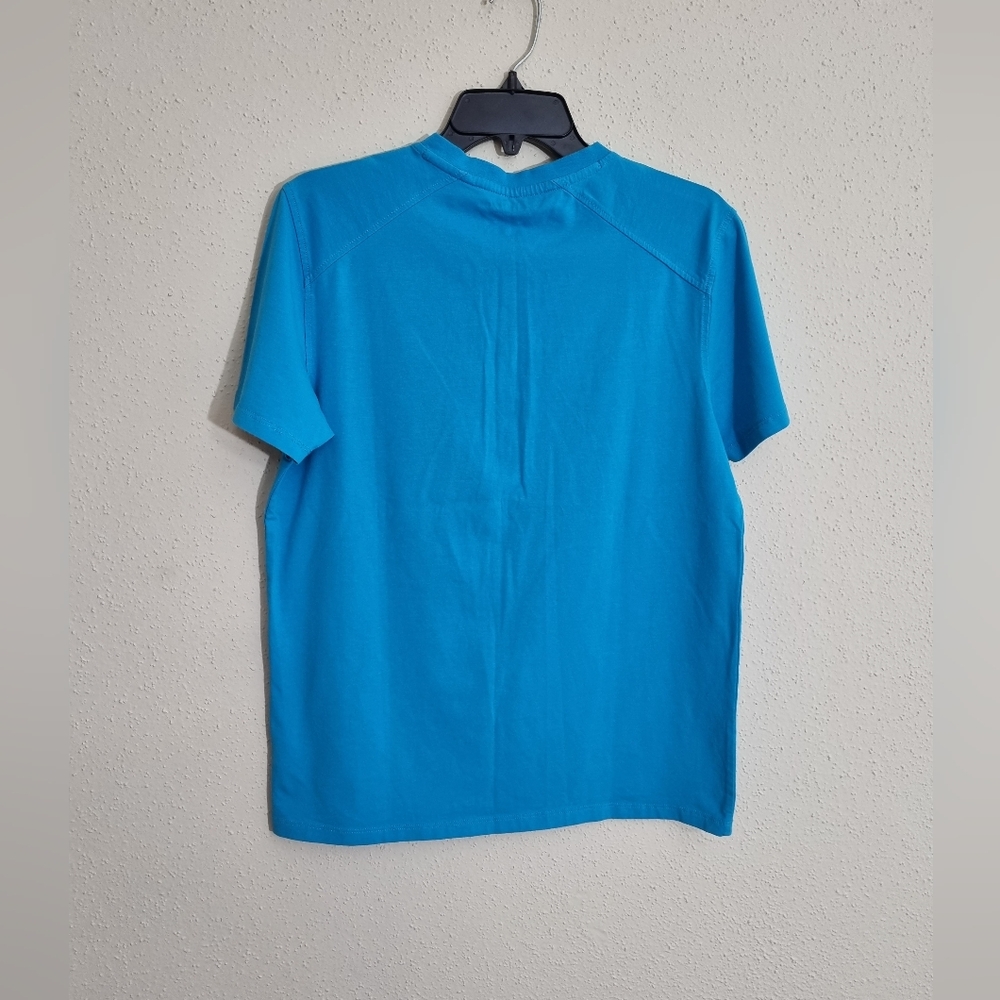 Blue Henley Shirt - Picture 4 of 5